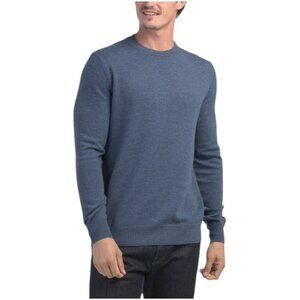 CHRISTIAN LACROIX Men's Extrafine Merino Wool Long Sleeve Crew Neck Sweater